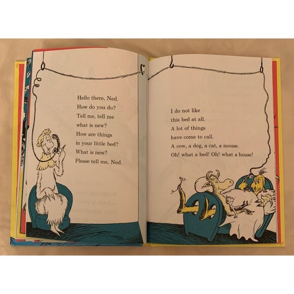 4 Dr. Seuss Books: Cat In The Hat-Cat Comes Back- One Fish Two Fish- Hop On Pop - Picture 5 of 14
